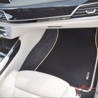 Двухслойные коврики EVA на BMW 7 VI G11 (2015->)