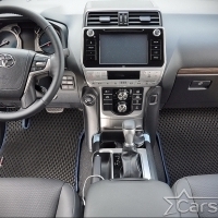 Автомобильные коврики EVA на Toyota Land Cruiser Prado 150 рестайл (2013->)