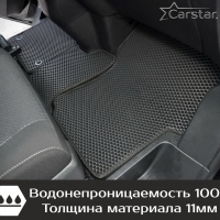 Автомобильные коврики EVA на Peugeot Traveller 8 мест, не Long (2016-2024) 