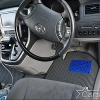 Коврики текстильные на Toyota Alphard I пр.руль (2002-2008)