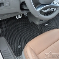 Коврики текстильные на Hyundai Staria 7 мест (2021->)