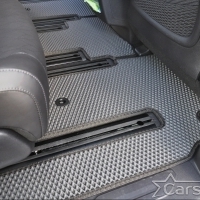 Коврики текстильные на Kia Carnival IV (8мест) Россия (2020->) 