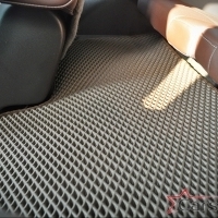 Коврики текстильные на Cadillac Escalade IV 3 ряда (2014->)