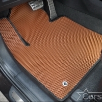 Коврики текстильные на Hyundai Santa Fe IV 3 ряда (2018-2020)