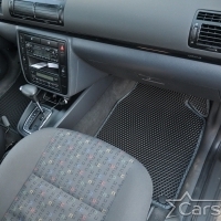 Коврики текстильные на Volkswagen Sharan I 3 ряда (1995-2010)