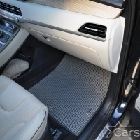 Коврики текстильные на Hyundai Palisade I 3 ряда (2018->)