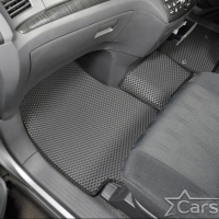 Коврики текстильные на Toyota Estima III гибрид пр.руль (2006-2019)