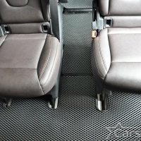 Коврики текстильные на Mercedez-Benz V-klasse II W447 (2 ряд - 2 места с проходом) (2014->)
