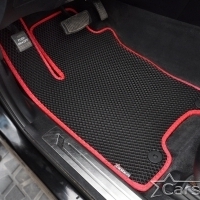 Двухслойные коврики EVA на Kia Mohave I 3 ряда (2008-2020)