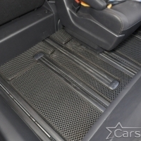 Двухслойные коврики EVA на Toyota HiAce H300 (2019->) 