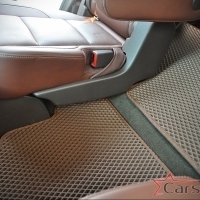 Двухслойные коврики EVA на Chevrolet Tahoe IV 3 ряда (2014->)