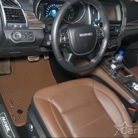 Двухслойные коврики EVA на Haval H9 3 ряда (2014->)