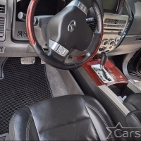 Двухслойные коврики EVA на Infiniti QX56 I 3 ряда (2004-2010)