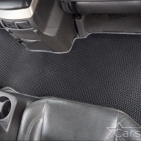 Двухслойные коврики EVA на Infiniti QX56 I 3 ряда (2004-2010)