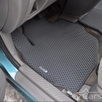 Двухслойные коврики EVA на Mazda MPV II 3 ряда (1999-2006)