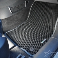 Двухслойные коврики EVA на Skoda Kodiaq I 3 ряда (2016->)