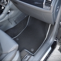 Двухслойные коврики EVA на Skoda Kodiaq I 3 ряда (2016->)