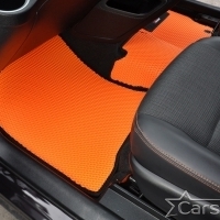 Двухслойные коврики EVA на Toyota Sienta II пр.руль (2015->)