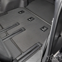 Двухслойные коврики EVA на Toyota Estima III гибрид пр.руль (2006-2019)