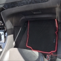 Двухслойные коврики EVA на Ford Galaxy II рестайл 3 ряда (2010-2015)