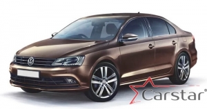 Комплект ковриков в салон Volkswagen Jetta VI (2010-2018)