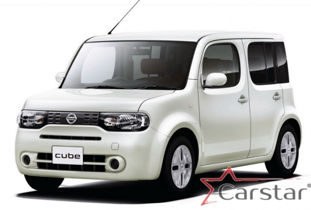 Двухслойные коврики EVA для Nissan Cube III Z12 пр.руль (2008->)