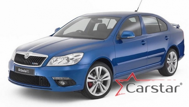 Двухслойные коврики EVA для Skoda Octavia II A5 FL (2009-2013)