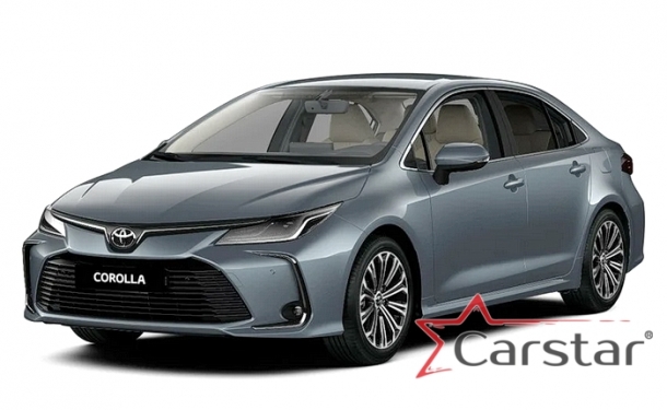 Текстильные коврики для Toyota Corolla E210 XII (2018->) 