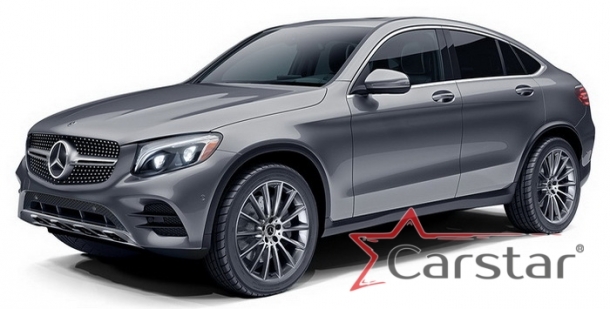 Двухслойные коврики EVA для Mercedes-Benz GLC-klasse Coupe I C253 (2016->) 