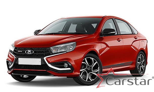 Текстильные коврики для Lada Vesta (2015->)
