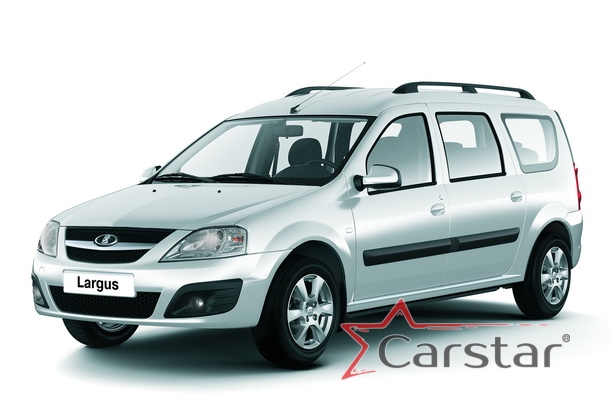 Текстильные коврики для Lada Largus I 3 ряда (2012-2021)