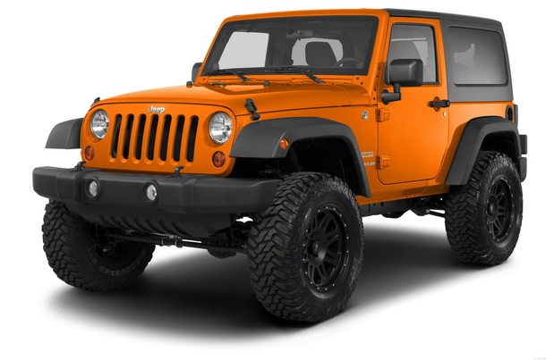 Текстильные коврики для Jeep Wrangler III (2007-2018) 