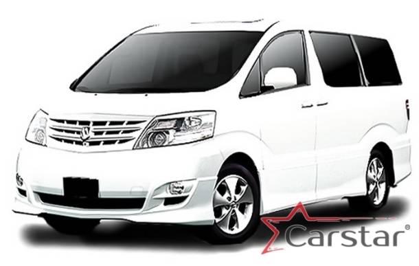 Двухслойные коврики EVA для Toyota Alphard I пр.руль (2002-2008)