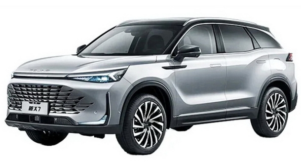 Текстильные коврики для BAIC X7 (2021->)