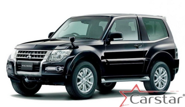 Автомобильные коврики EVA 3D для Mitsubishi Pajero IV 3D (2006->)