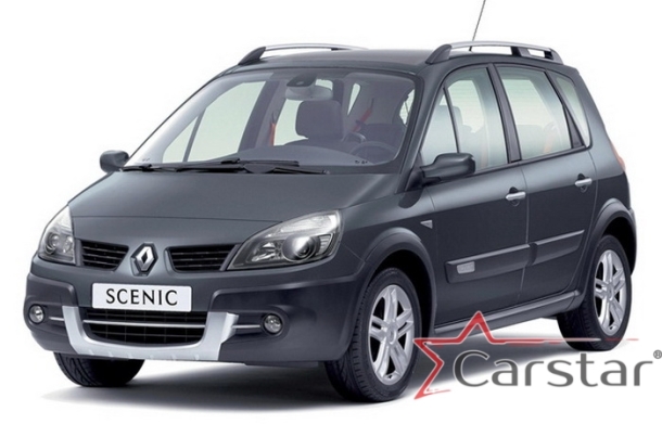 Автомобильные коврики EVA 3D для Renault Scenic II (2003-2010)