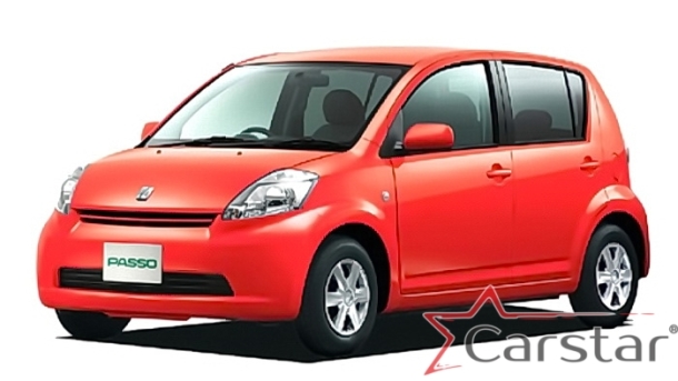 Автомобильные коврики EVA 3D для Toyota Passo I (2004-2010)