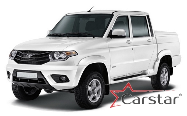 Автомобильные коврики EVA 3D для УАЗ Pickup рестайл (2014->)