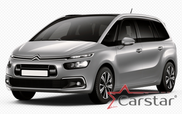 Автомобильные коврики EVA 3D для Citroen C4 Picasso II Grand 3 ряда (2013-2018)