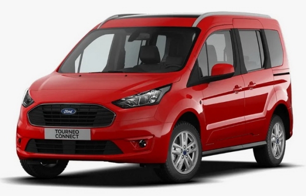 Автомобильные коврики EVA 3D для Ford Tourneo Connect рестайл (2018-2022) 